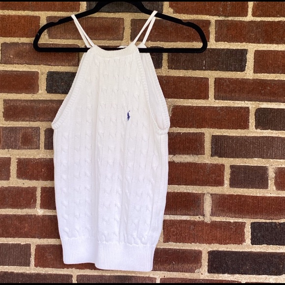 Ralph Lauren Tops - *Ralph Lauren* Cable Knit Sweater Halter Top